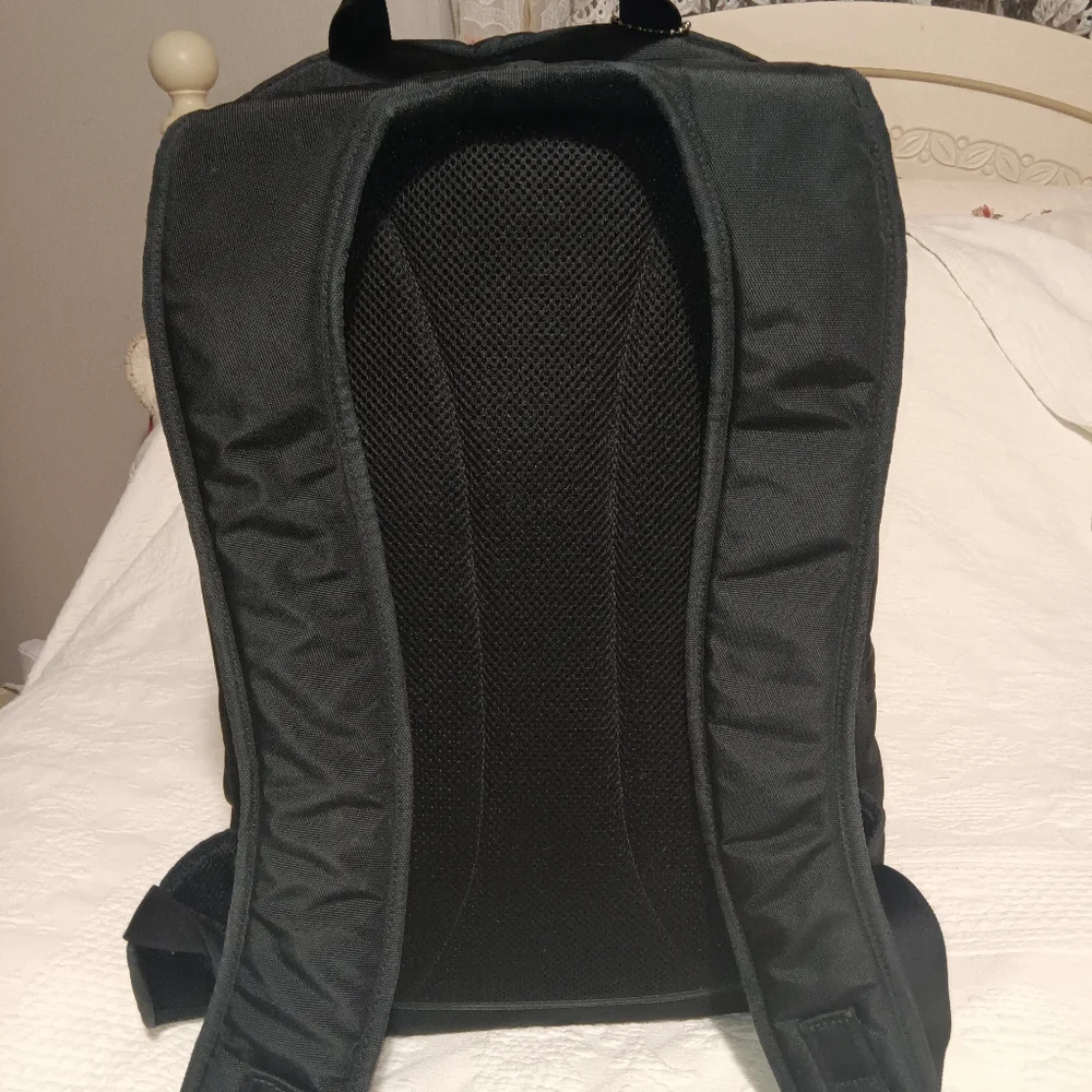 Coach Backpack Rucksack Nylon Black F77194 Laptop Bag Travel Voyage - Picture 8 of 8